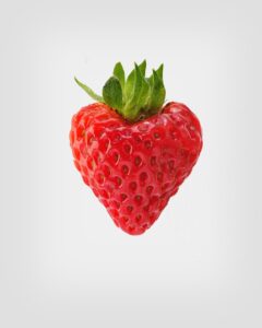 strawberry in heart shape, sweet strawberry, fresh strawberry, bright, strawberry different, fruit, red, sweet, heart, healthy food, food, strawberry delicious, strawberry white background, cool, iphone wallpaper